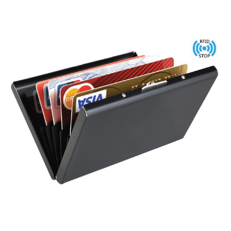 Porte-cartes RFID en Aluminium – Compact, Élégant et Pratique
