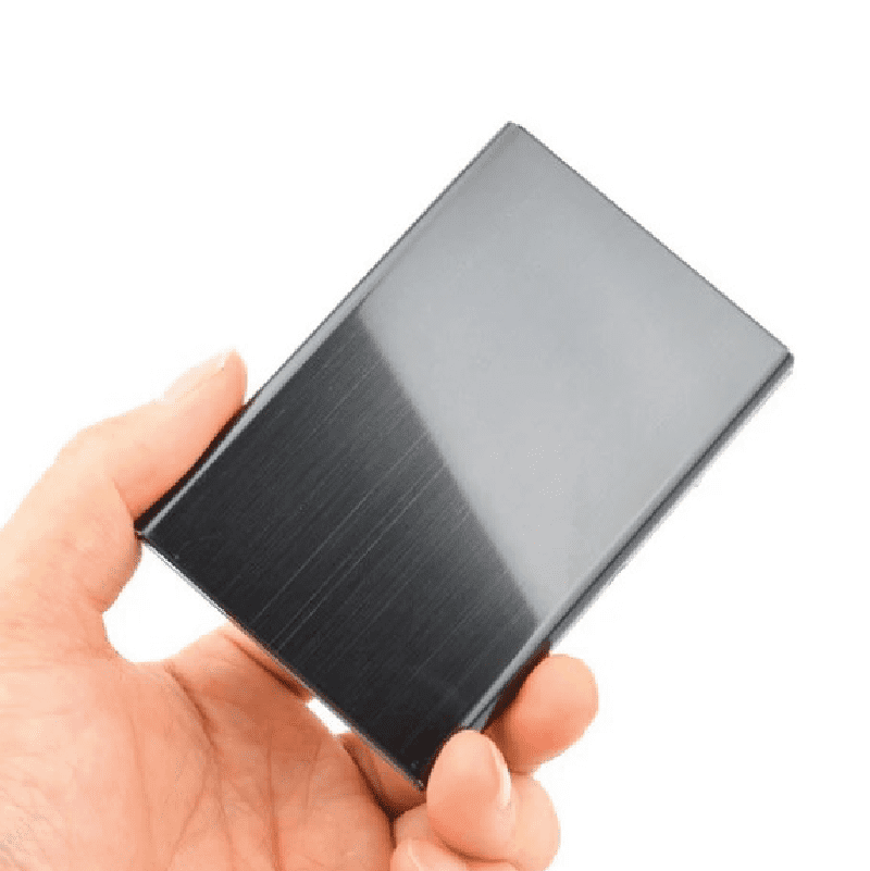 Porte-cartes RFID en Aluminium – Compact, Élégant et Pratique